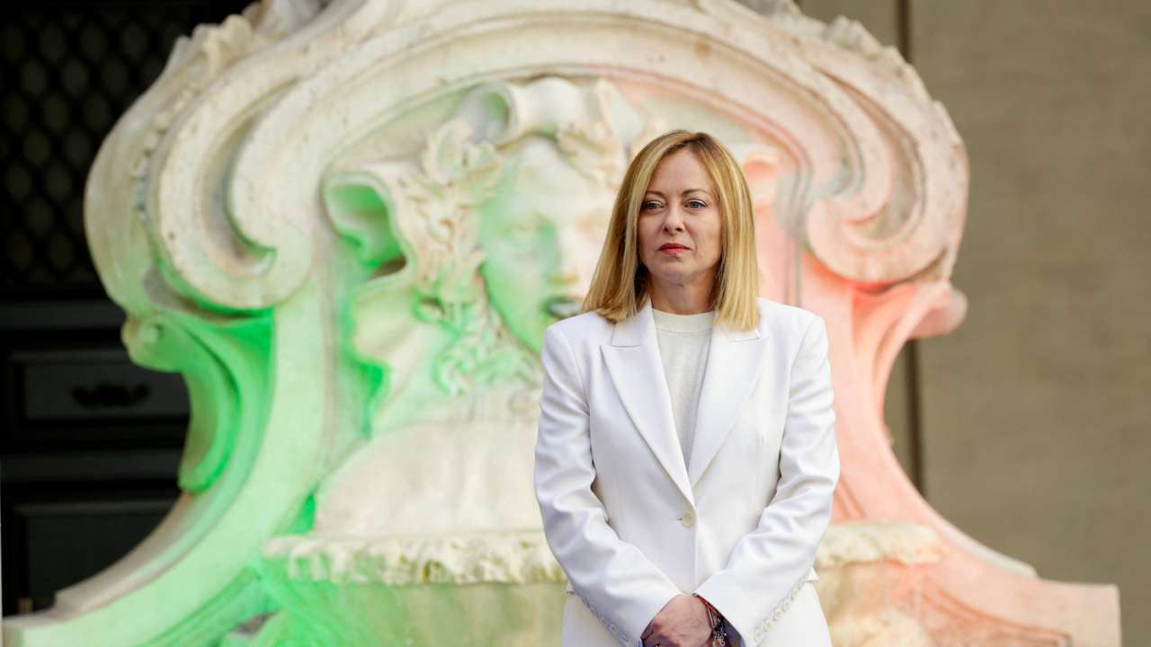 Italian PM Giorgia Meloni attends the "master of the art of Italian cuisine award" ceremony, in Rome