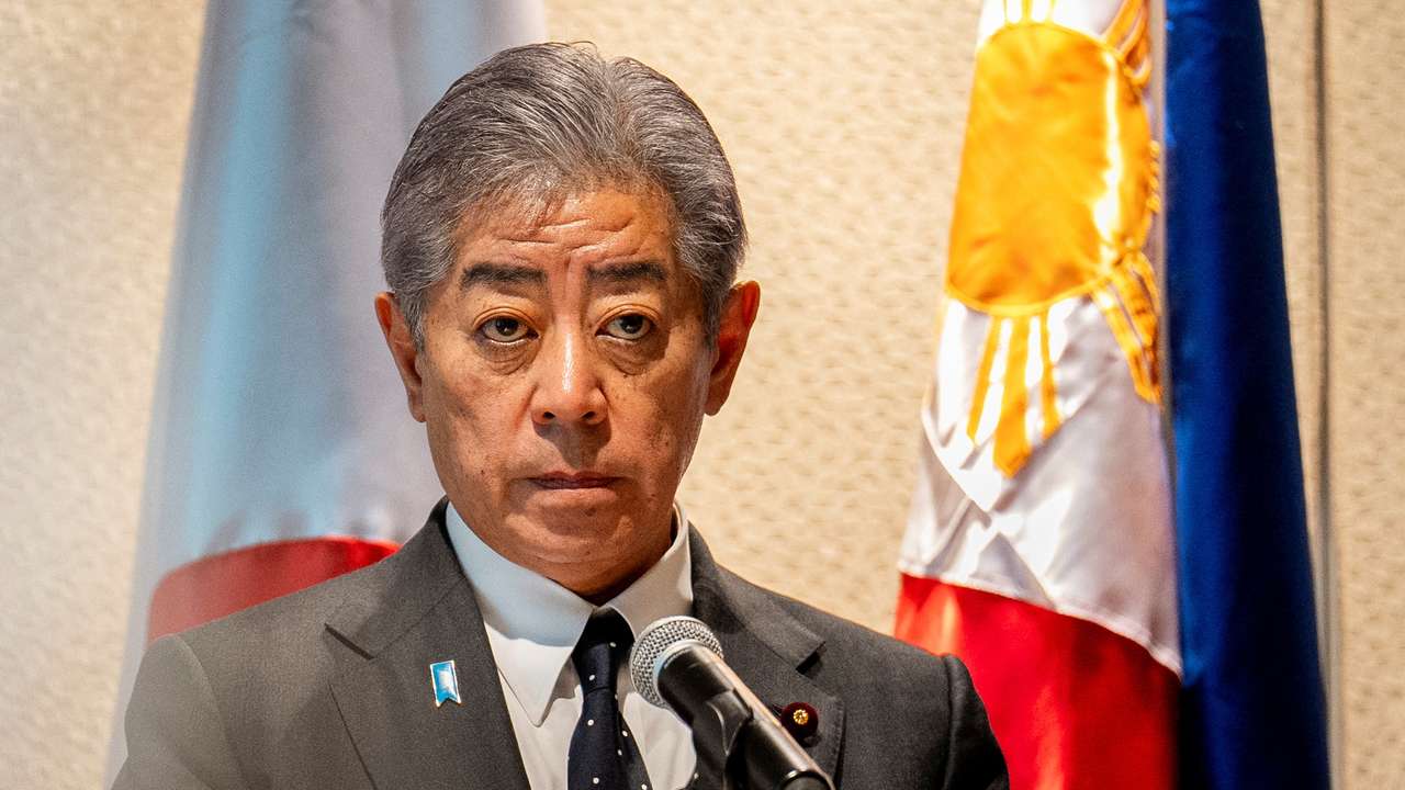 Japan Foreign Minister Takeshi Iwaya in Philippines