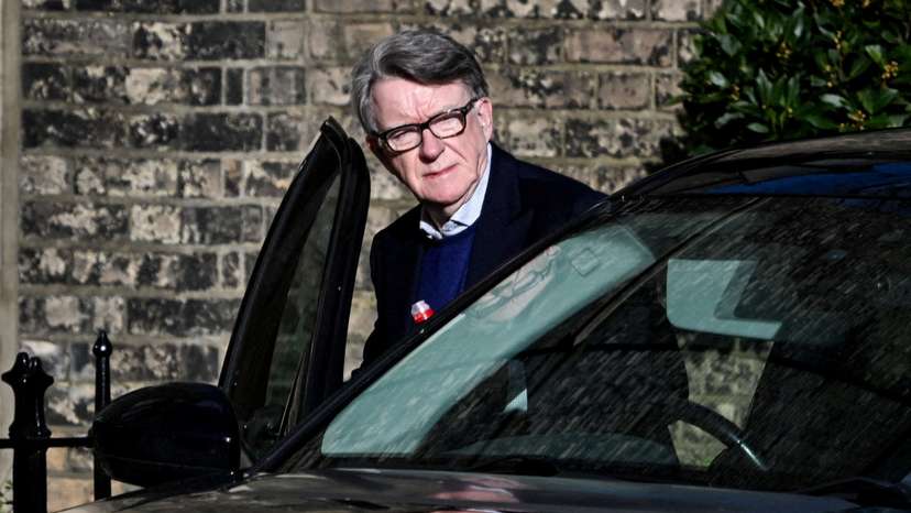 FILE PHOTO: Former British Ambassador to the U.S. Mandelson faces uproar over links to Jeffrey Epstein