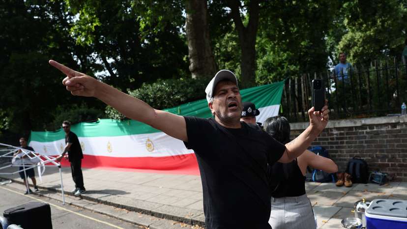 UK police arrest six on suspicion of assault near Iran's London embassy