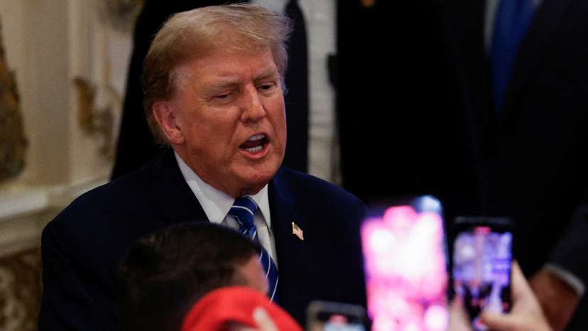 Former U.S. President Trump holds a watch party event to mark the Super Tuesday primary elections at his Mar-a-Lago property