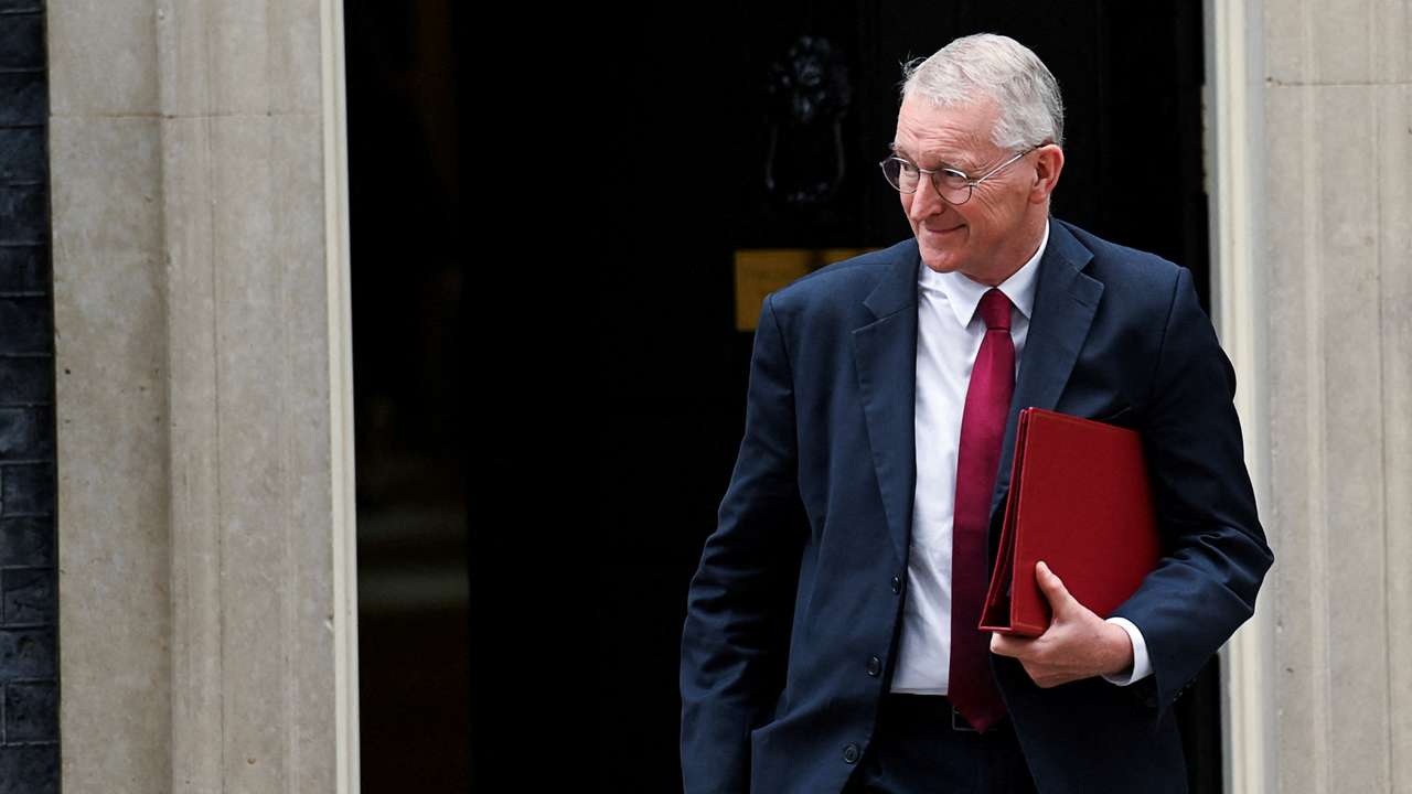 FILE PHOTO: Weekly cabinet meeting at Downing Street in London