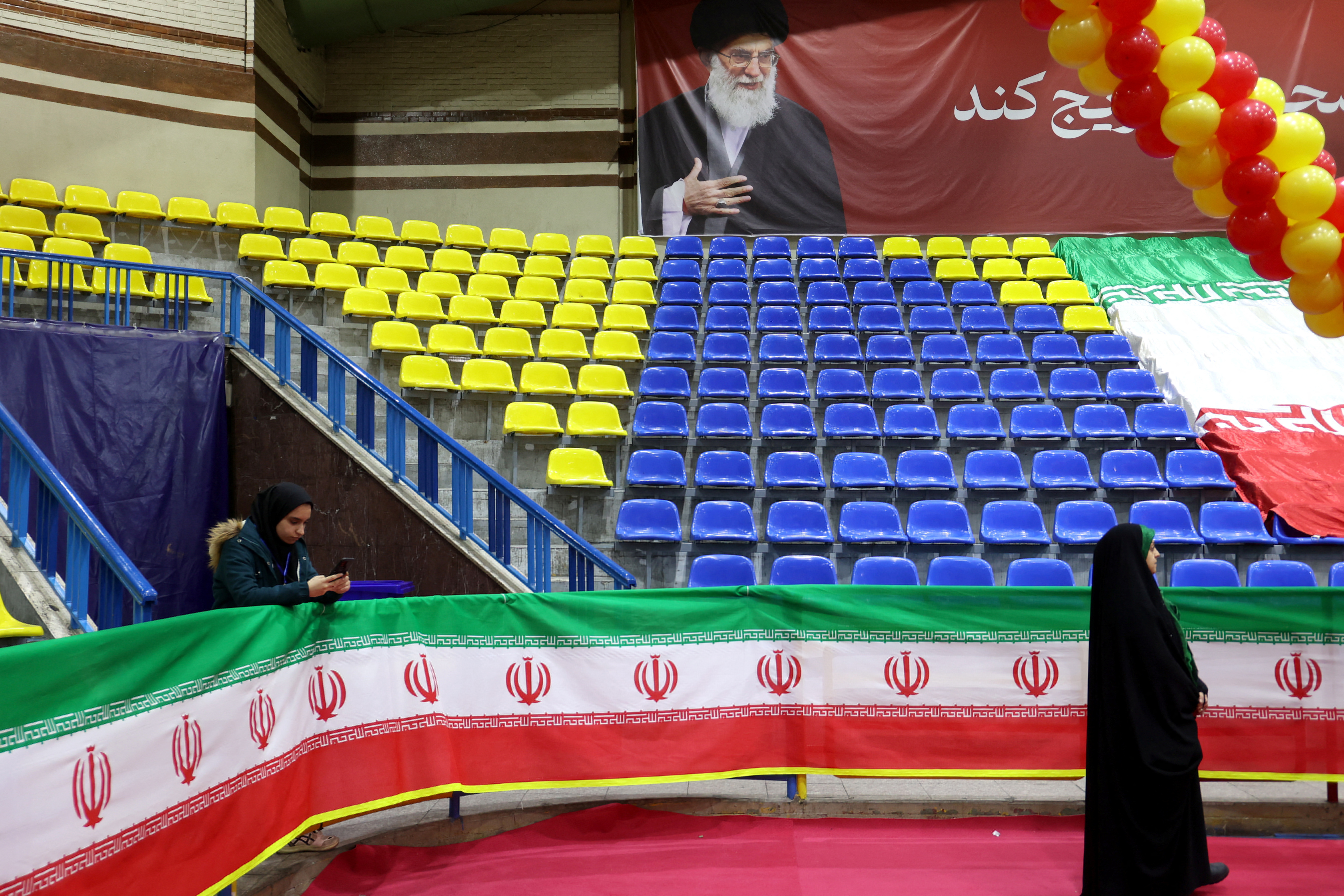 Campaign for the parliamentary election in Tehran