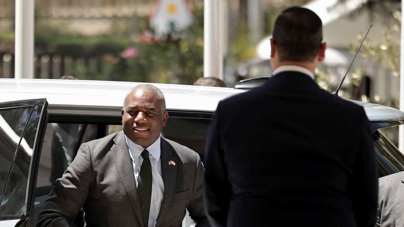 British Foreign Secretary David Lammy visits Cyprus