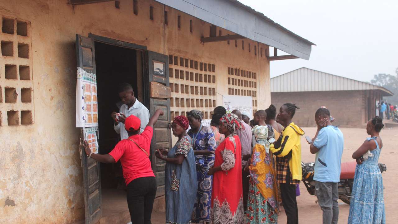 Central African Republic holds first round of presidential election