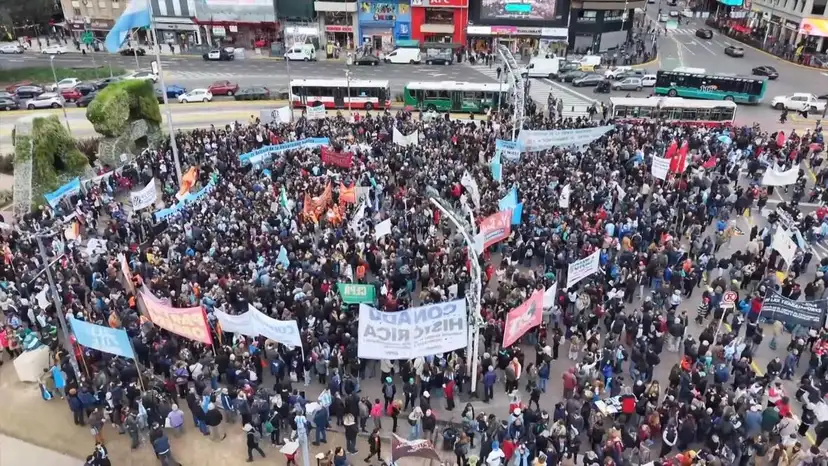 Argentina Scientists Protest Milei Government Fun