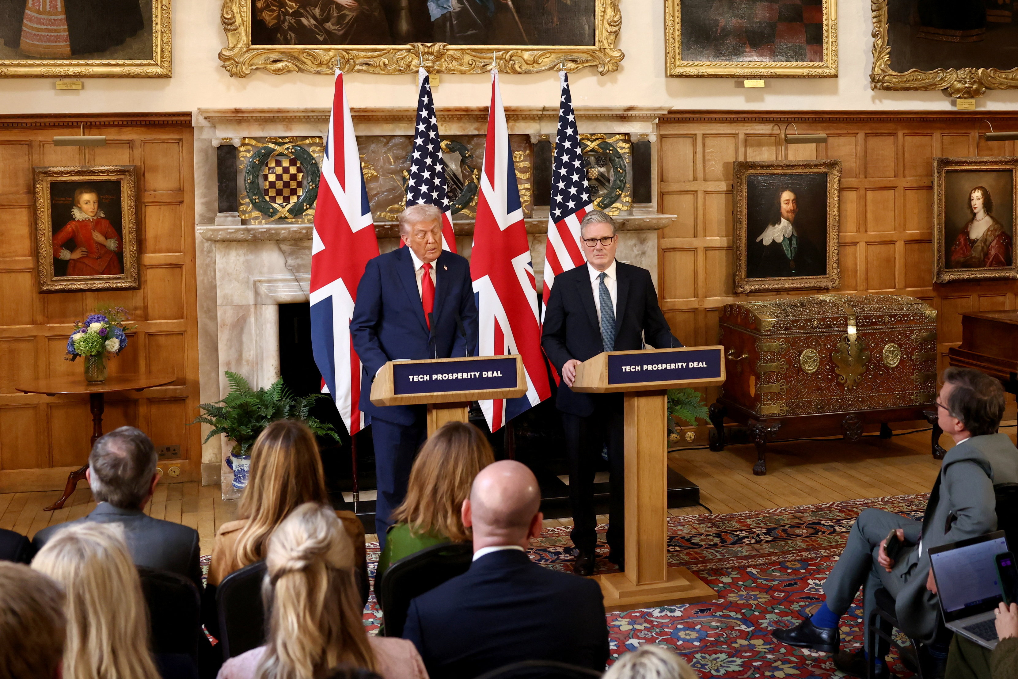 U.S. President Trump state visit to Britain