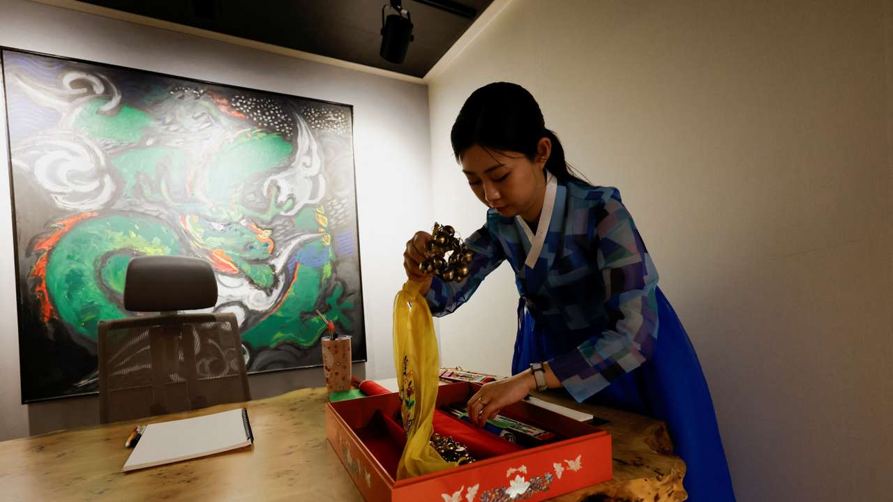 South Korea's young shamans become social media stars