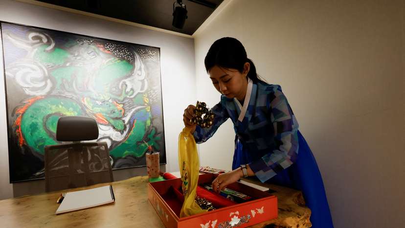 South Korea's young shamans become social media stars