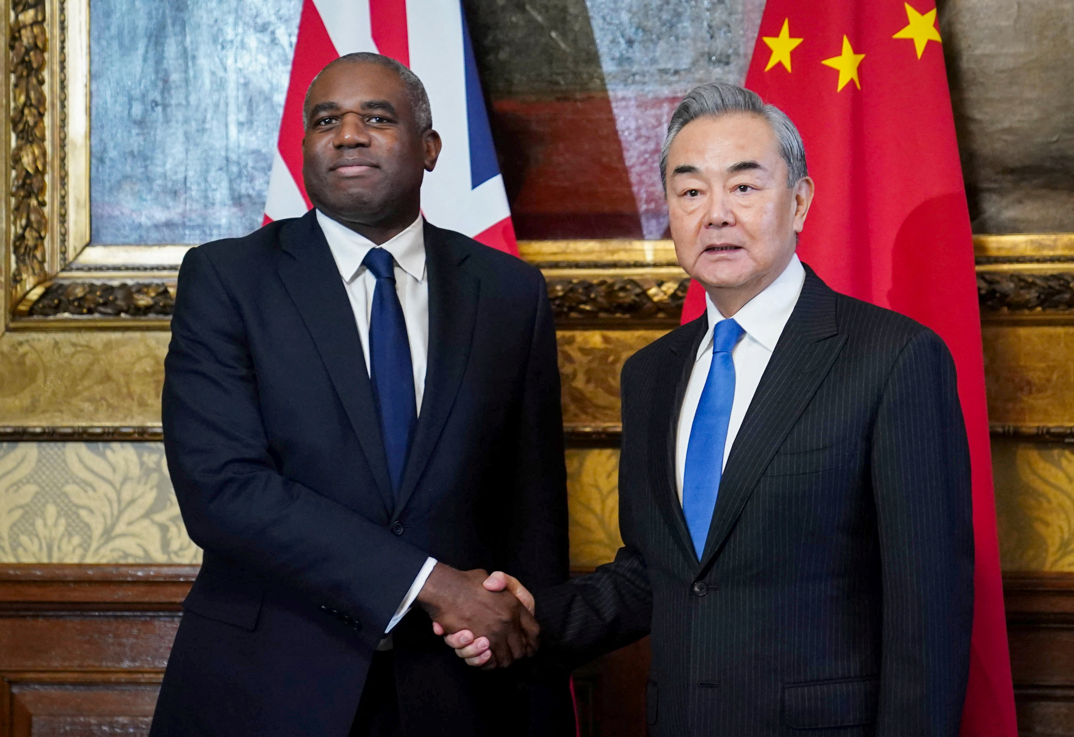 Chinese Foreign Minister Wang Yi visits London