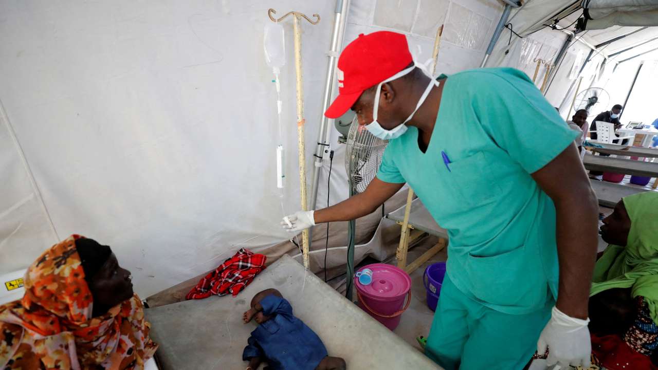 FILE PHOTO: Cholera outbreak hits children, displaced in northeast Nigeria