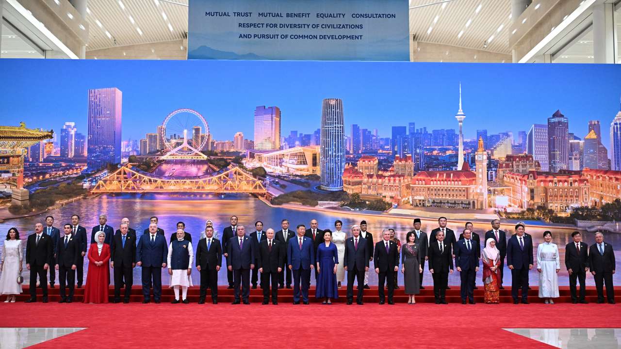 Shanghai Cooperation Organisation summit in Tianjin