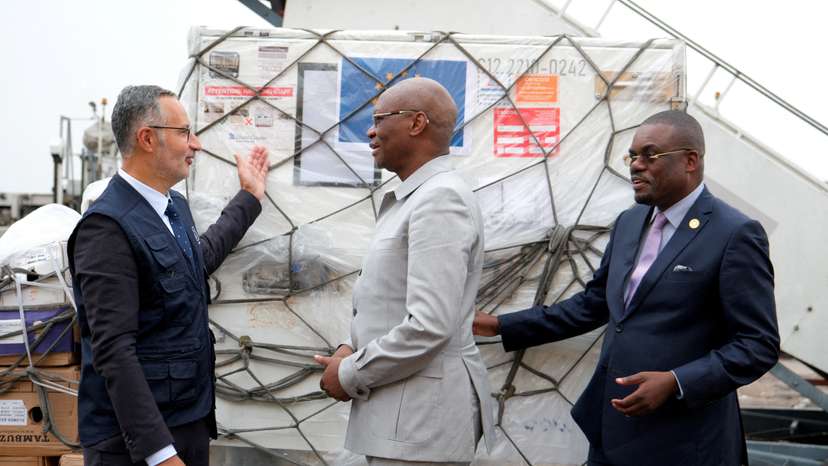 FILE PHOTO: First mpox vaccines arrive in DR Congo