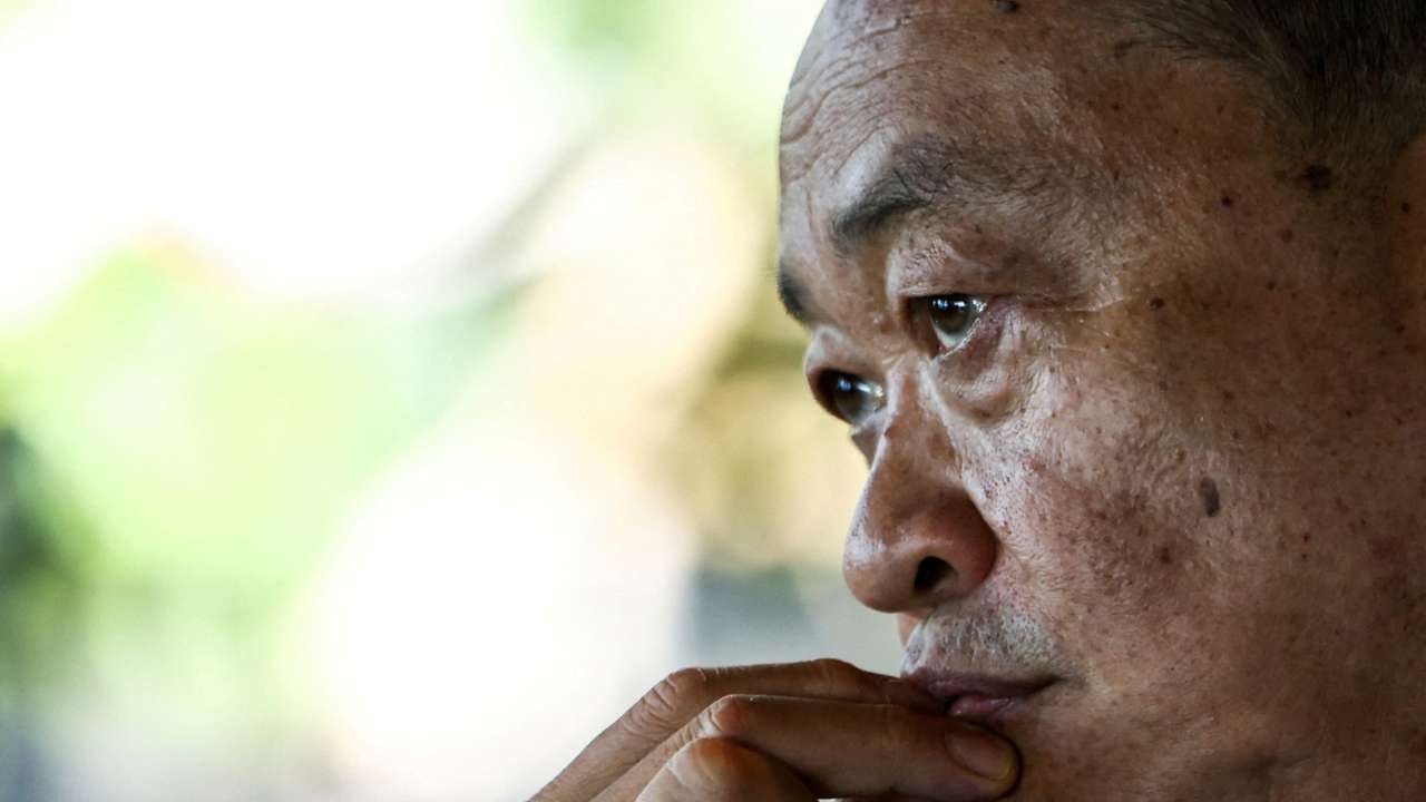 FILE PHOTO: Thailand's Prime Minister Srettha Thavisin looks on during an interview with Reuters in Koh Samui