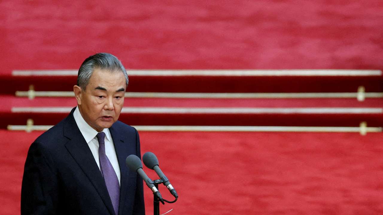 FILE PHOTO: Chinese Foreign Minister Wang Yi in Beijing