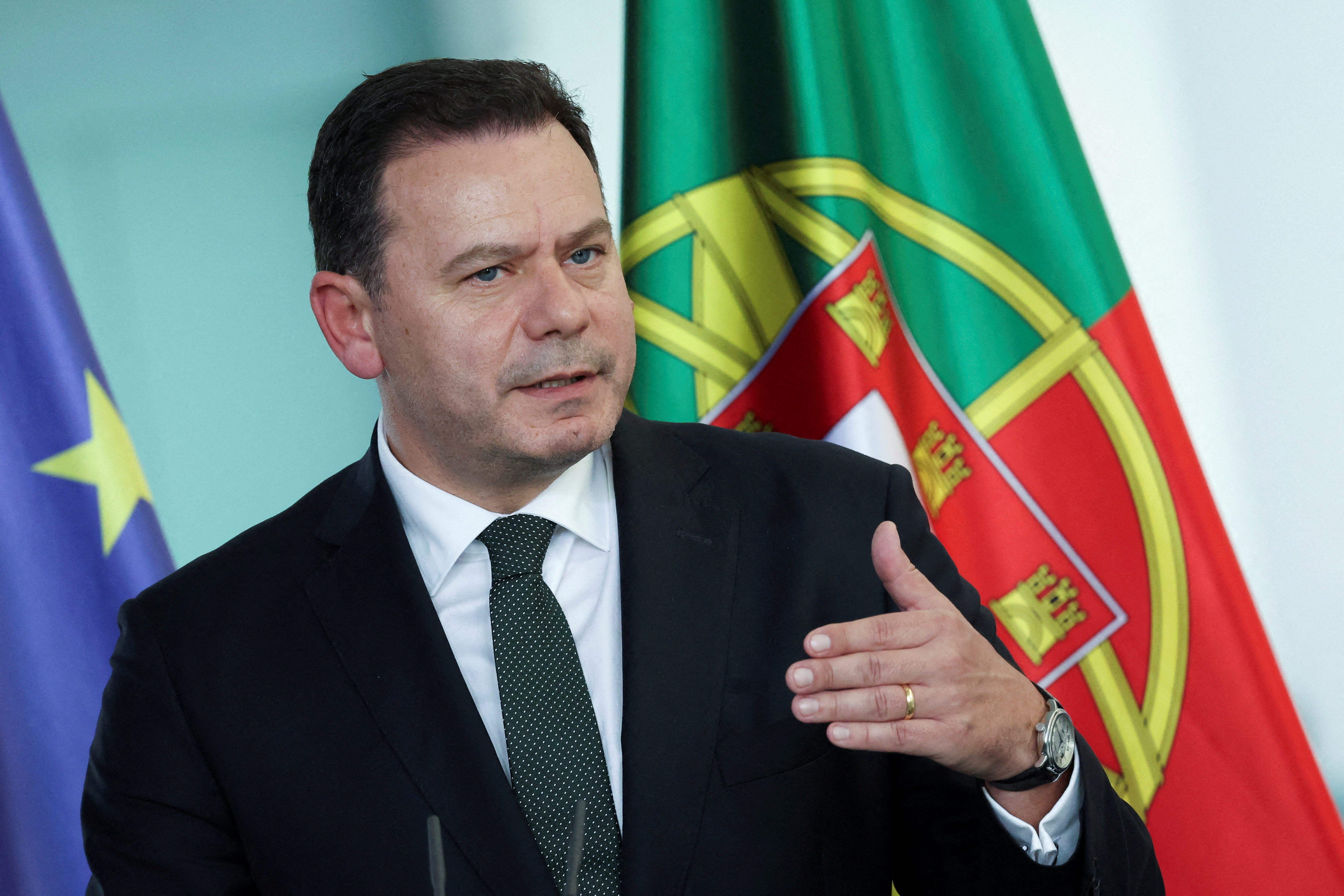 FILE PHOTO: Portuguese Prime Minister Luis Montenegro