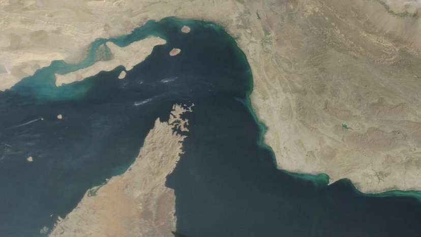 Satellite image shows smoke rising from UAE's Fujairah port