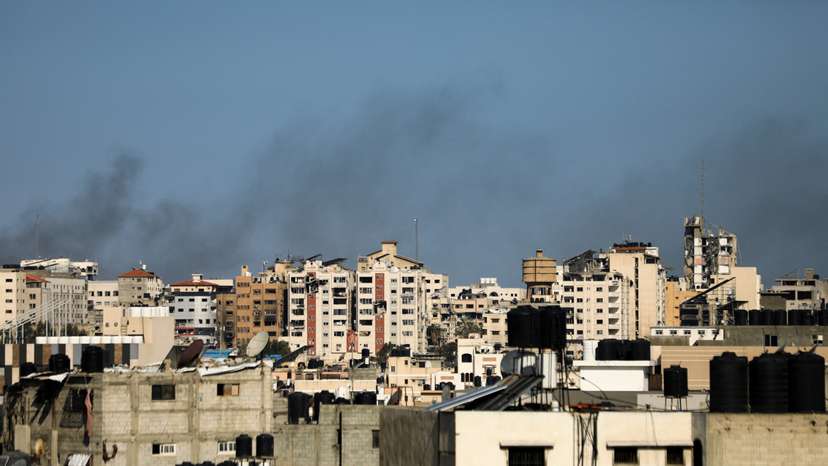 Israeli raid at Al Shifa hospital and the area around it, in Gaza City