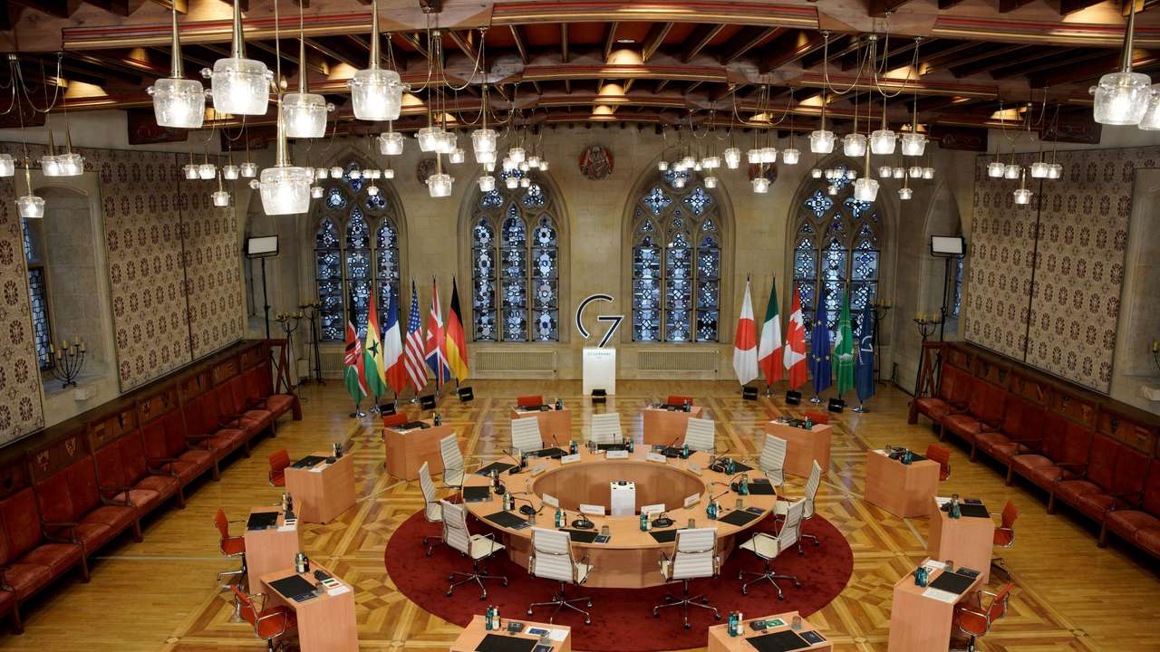 G7 foreign ministers meet in Germany