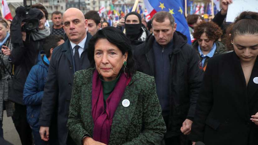 FILE PHOTO: Pro-Europe rally in Tbilisi