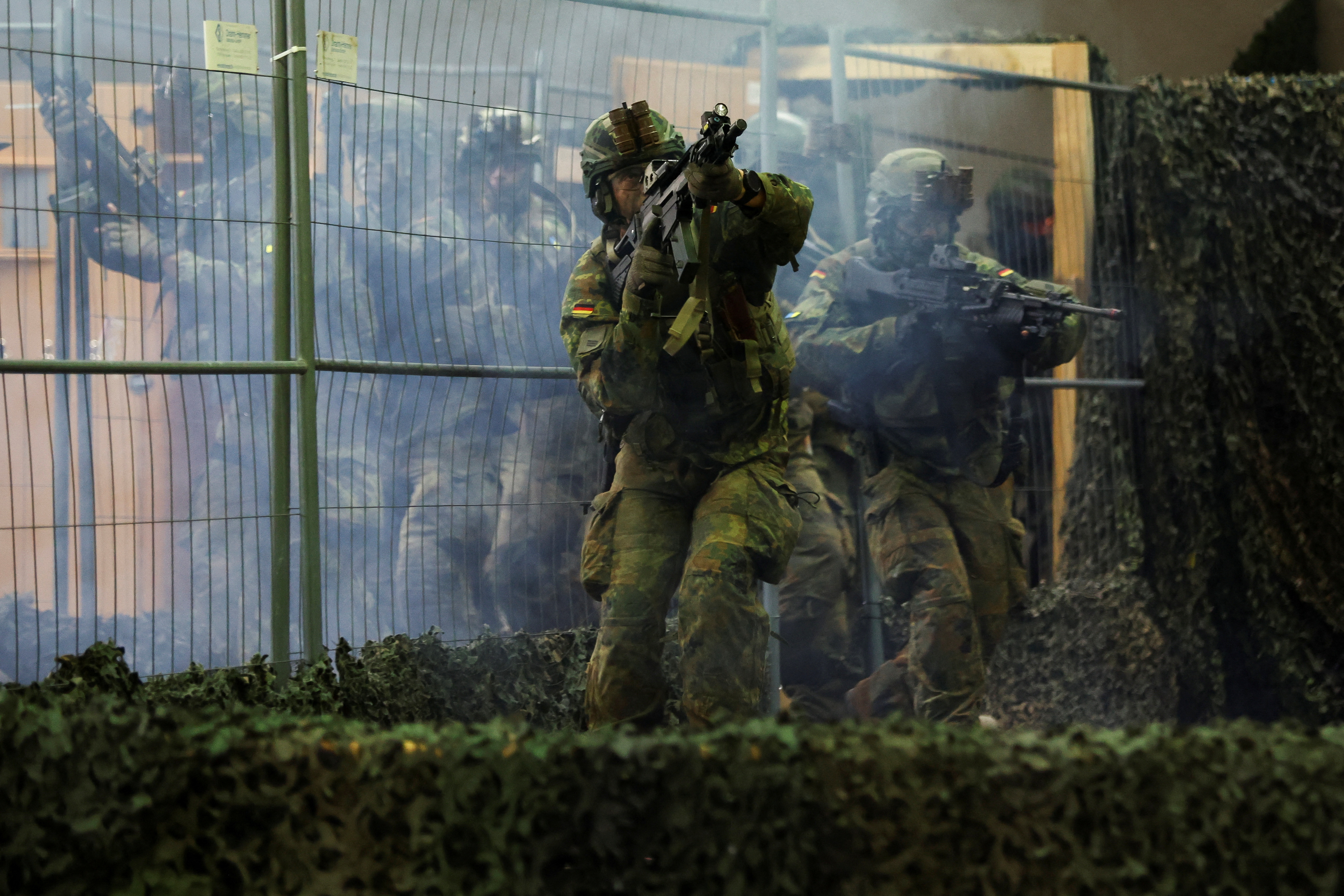 German Defence Minister Boris Pistorius visits the airborne brigade of German army Bundeswehr in Saarlouis