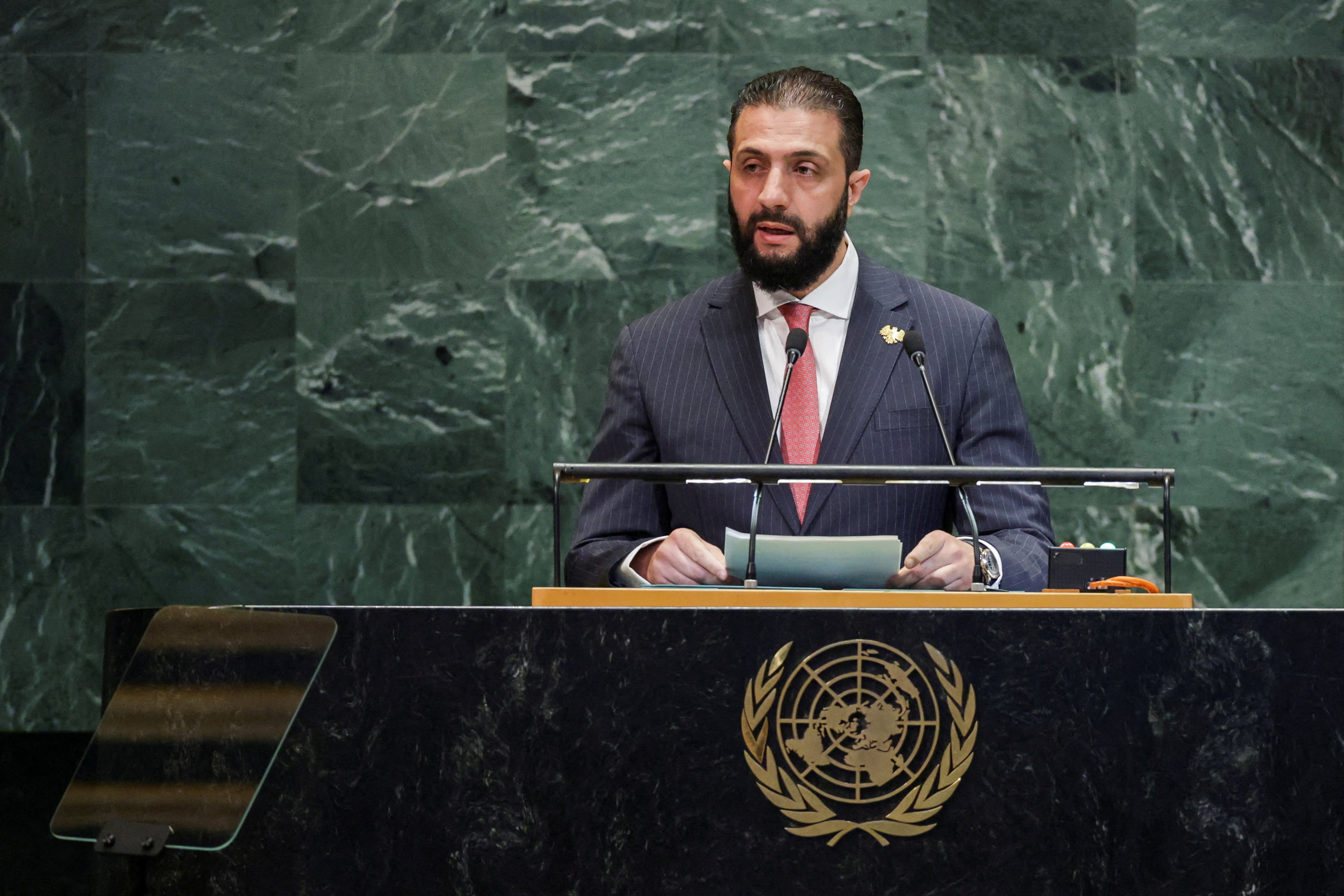 80th United Nations General Assembly at U.N. headquarters in New York