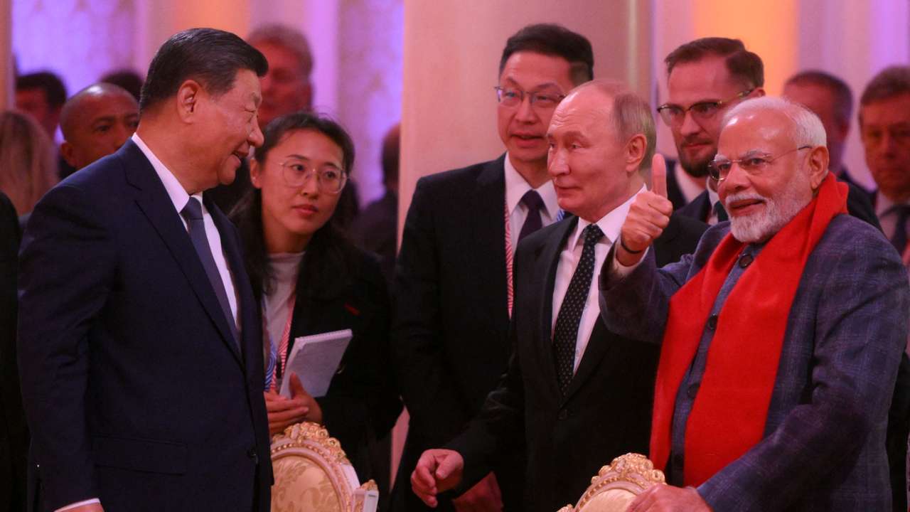 Participants of the BRICS Summit attend a concert in Kazan