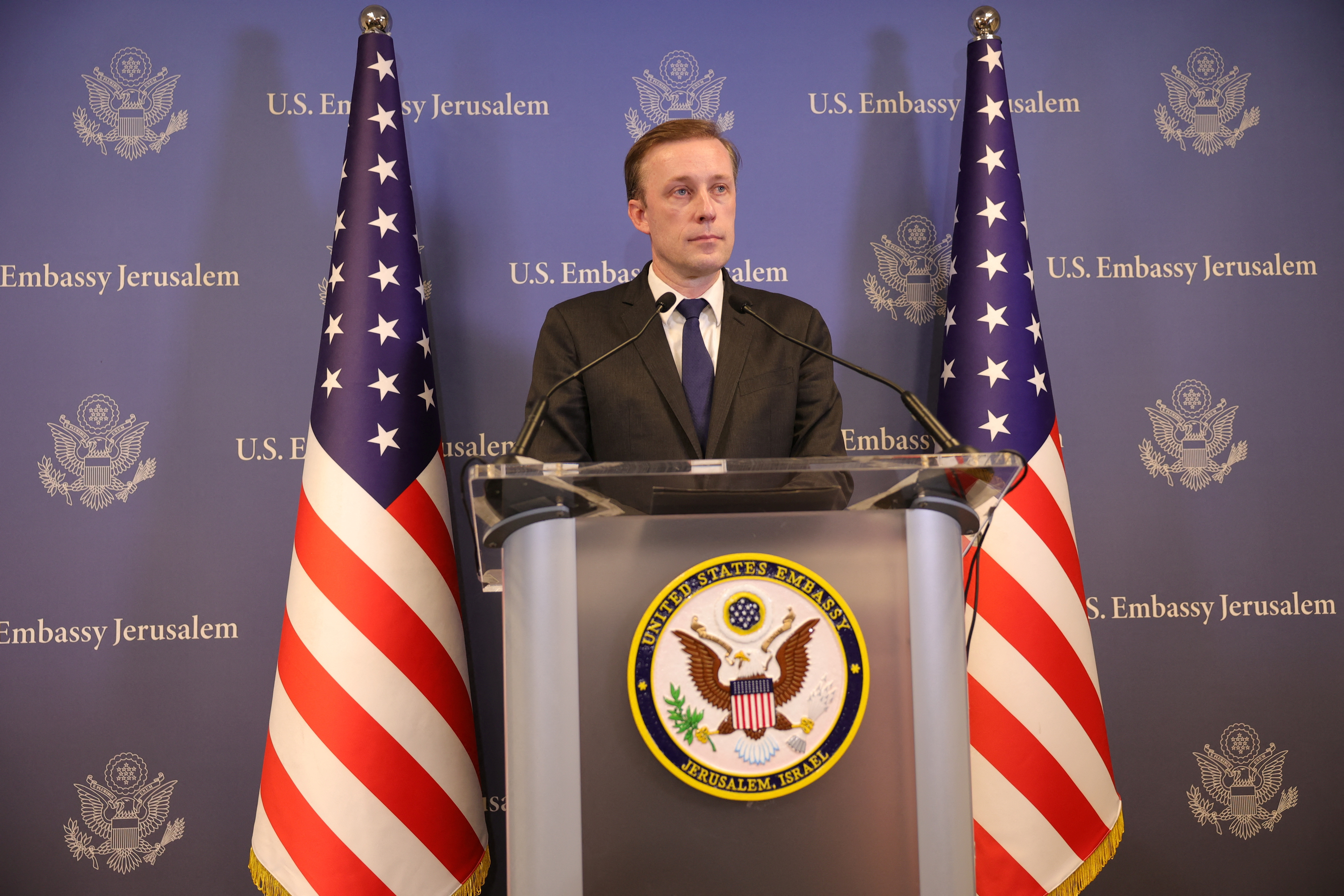 U.S. National Security Advisor Jake Sullivan in Israel