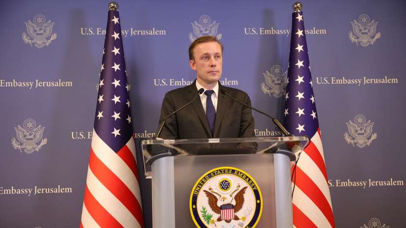 U.S. National Security Advisor Jake Sullivan in Israel