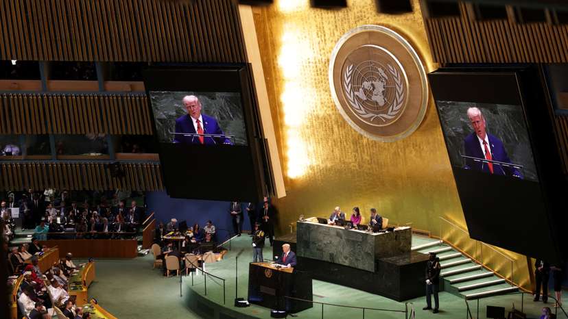 U.S. President Trump attends 80th United Nations General Assembly, in New York City