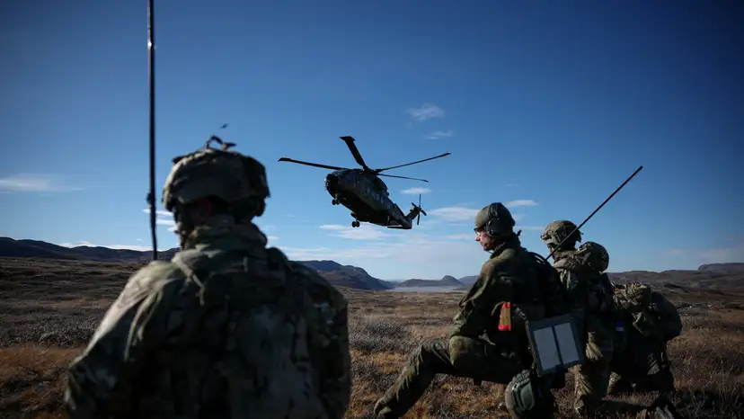 Military drills in Greenland