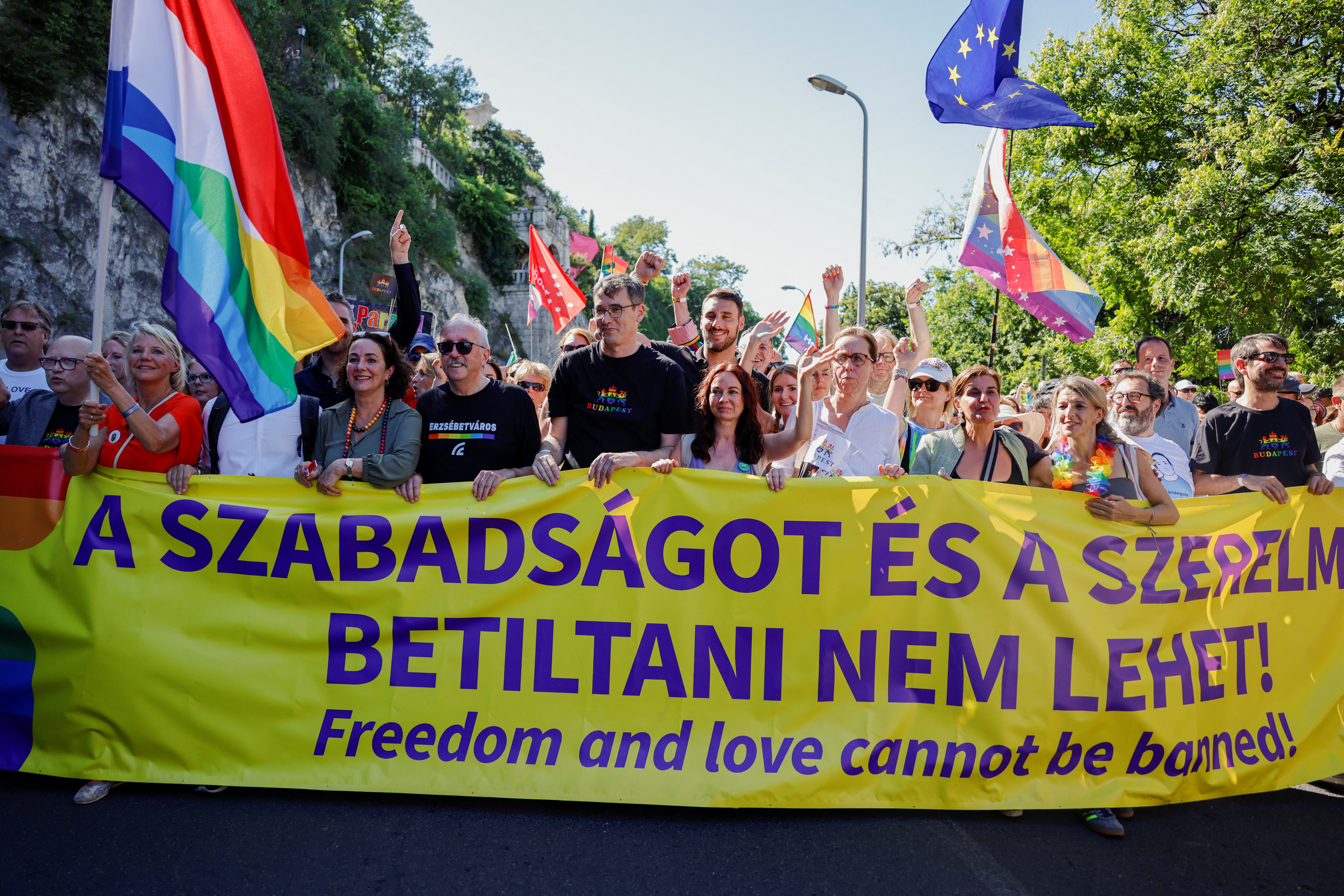 The Budapest Pride March