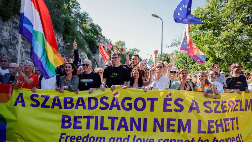 The Budapest Pride March