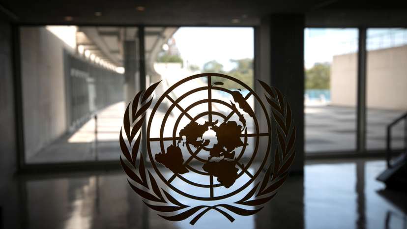 FILE PHOTO: The United Nations logo
