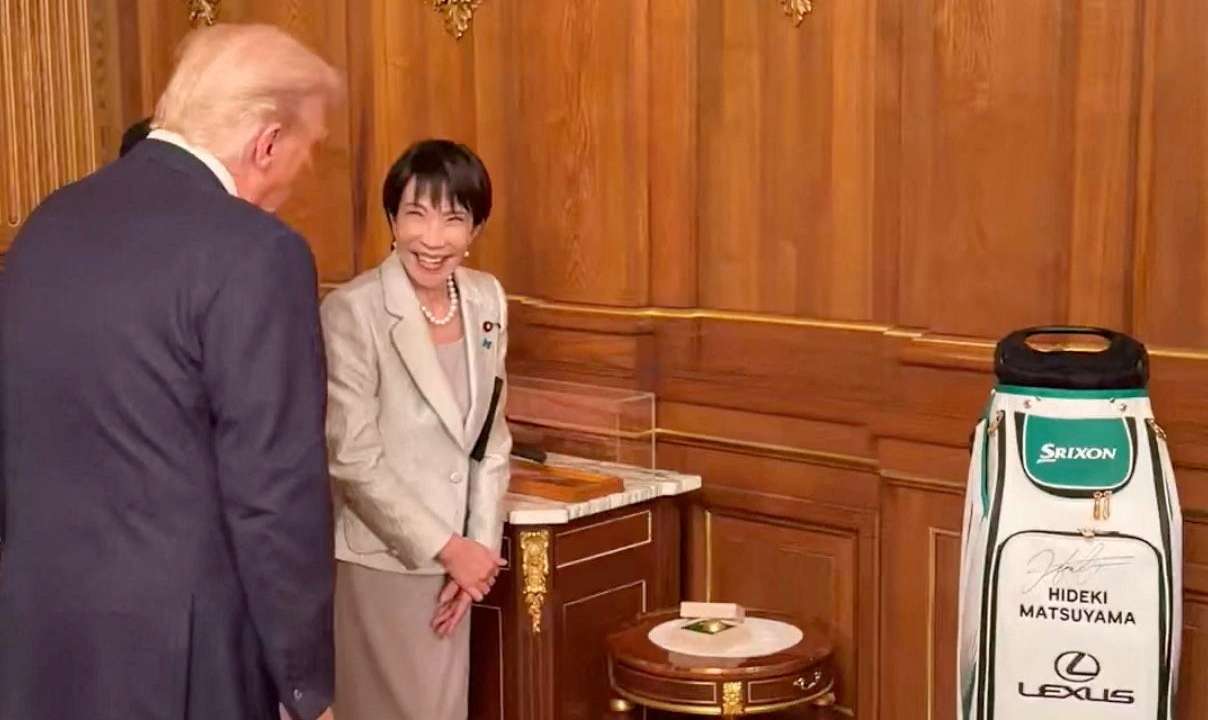 U.S. President Donald Trump visits Japan