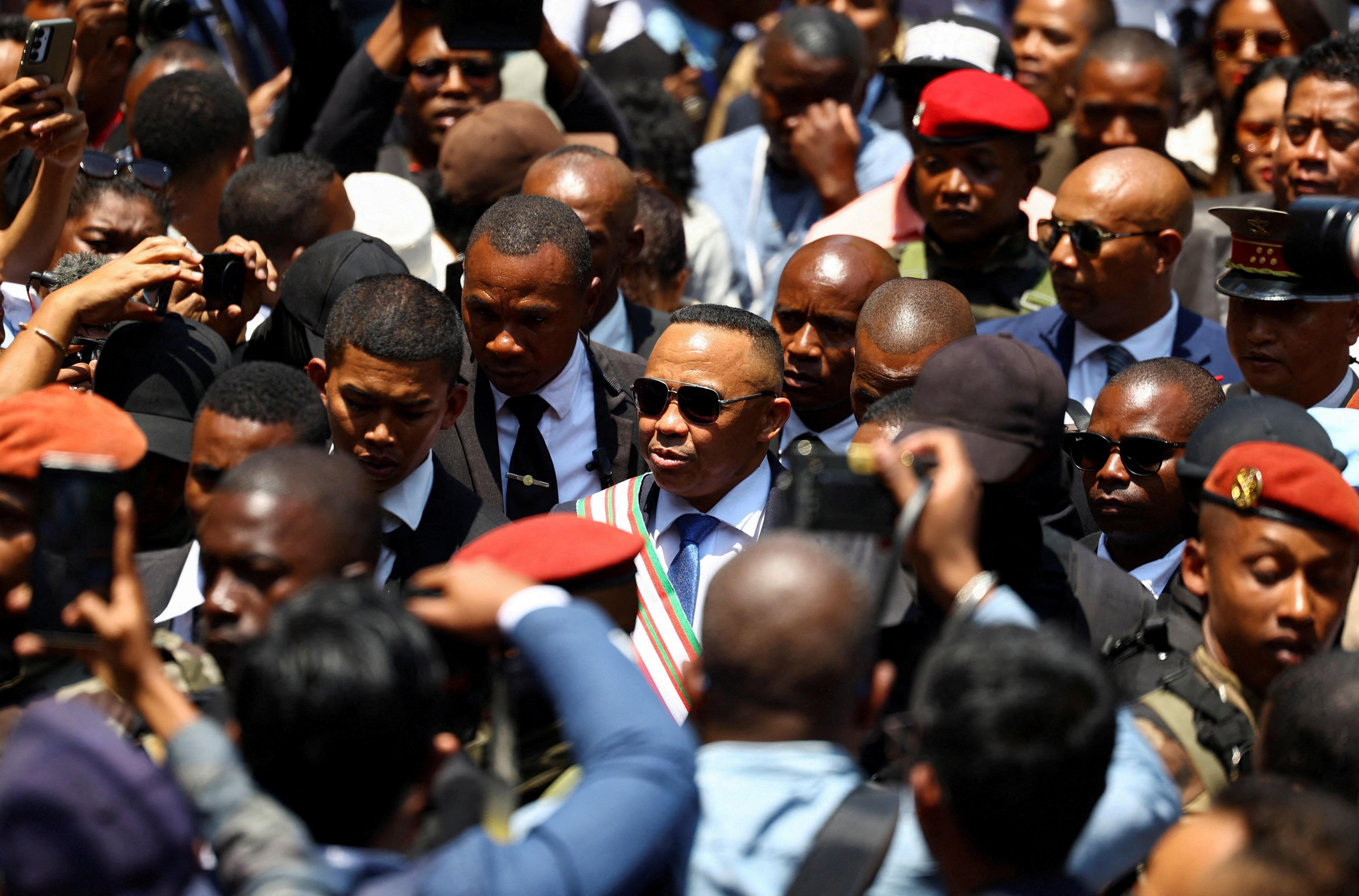 Madagascar military ruler Randrianirina sworn in as president