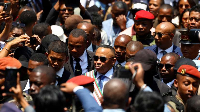Madagascar military ruler Randrianirina sworn in as president