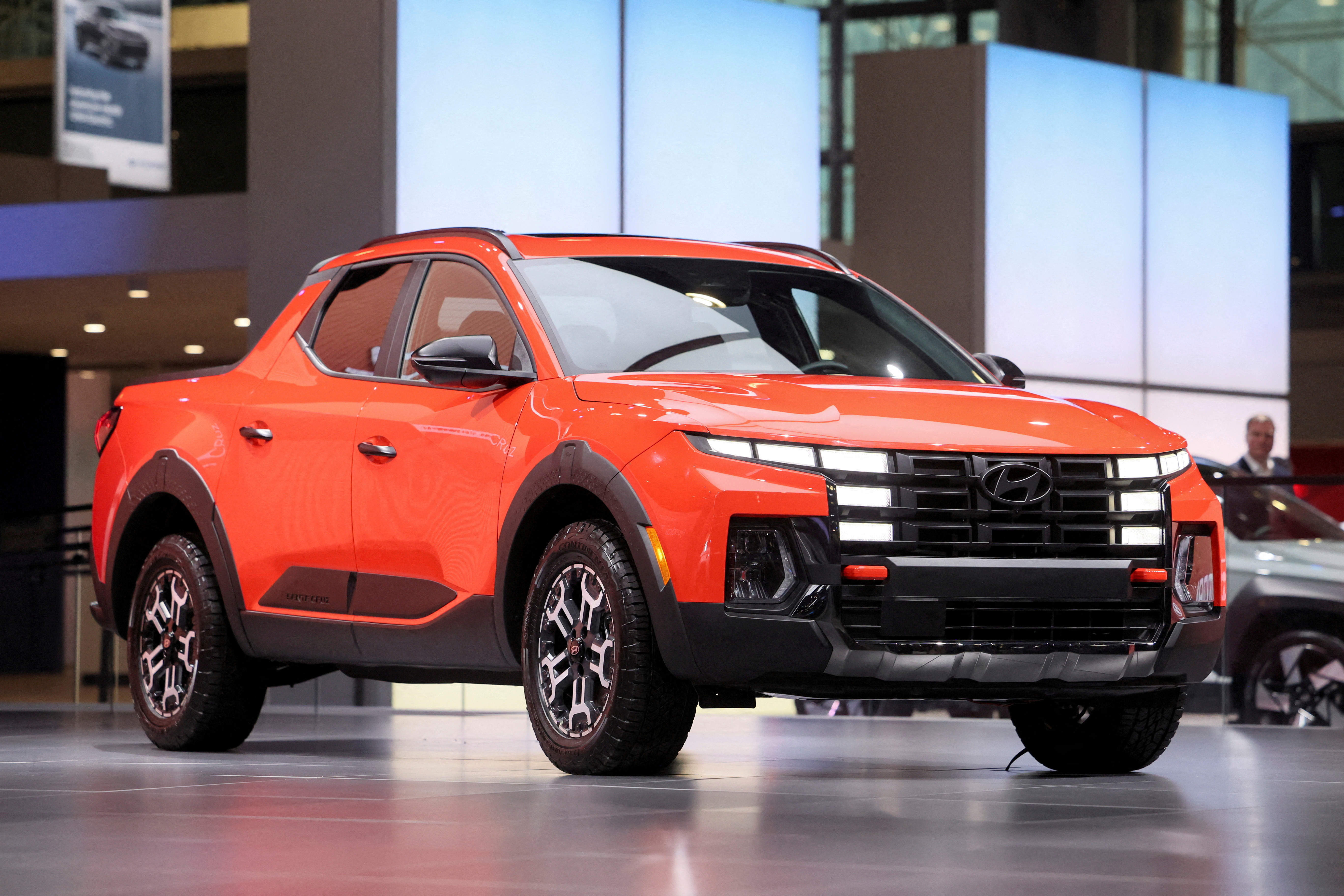 FILE PHOTO: 2024 New York International Auto Show Press Preview