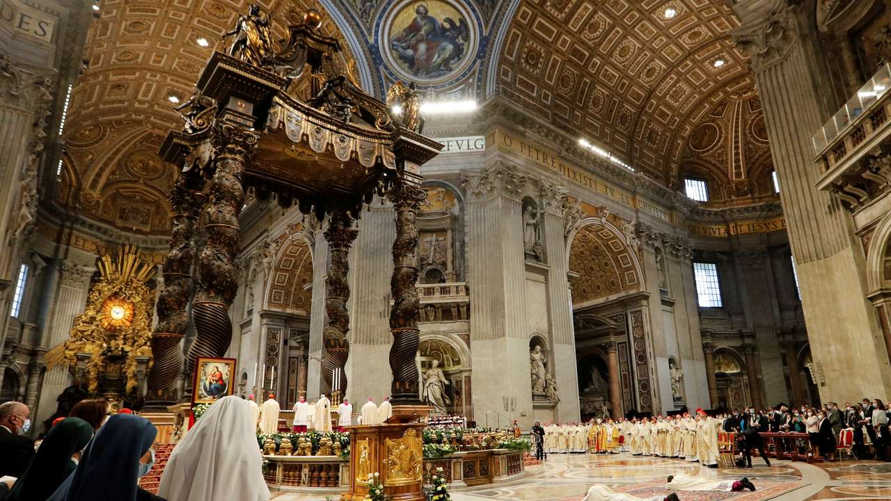 FILE PHOTO: Pope Francis leads mass to ordain bishops at the Vatican