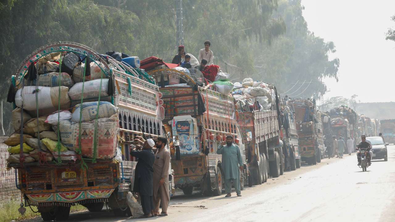 Pakistan gives last warning to undocumented immigrants to leave, in Nowshera