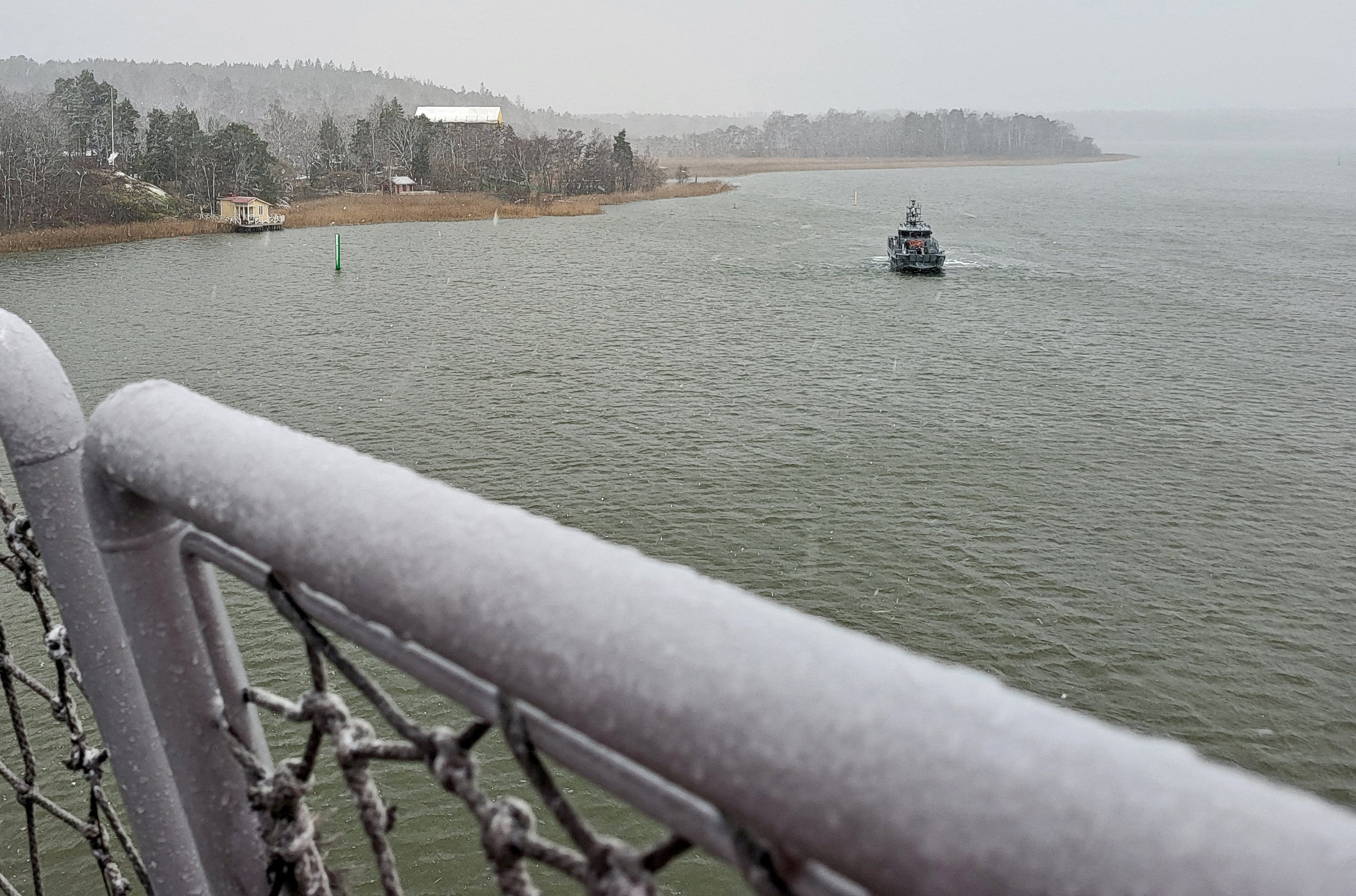 FILE PHOTO: NATO ready to detect but not stop subsea sabotage in the Baltic Sea