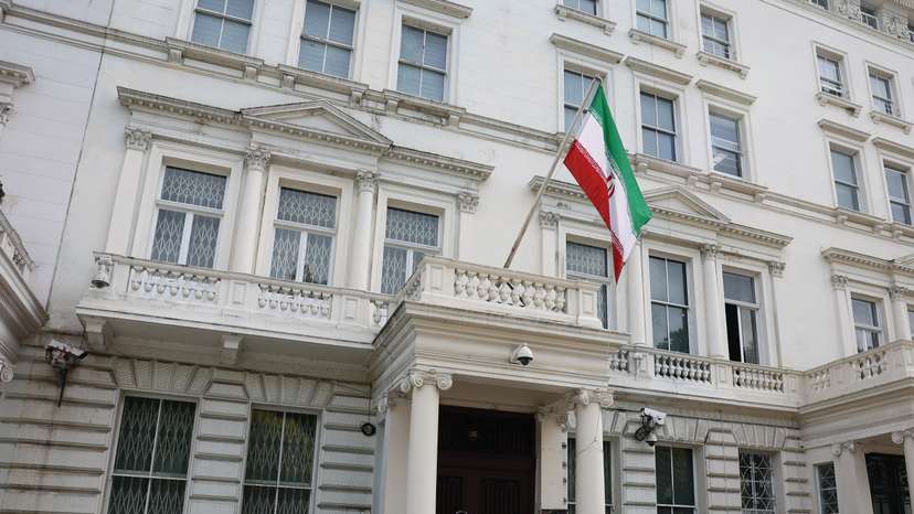 UK police arrest six on suspicion of assault near Iran's London embassy