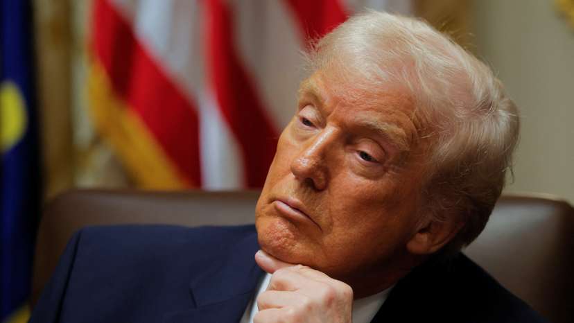 U.S. President Donald Trump at the White House in Washington