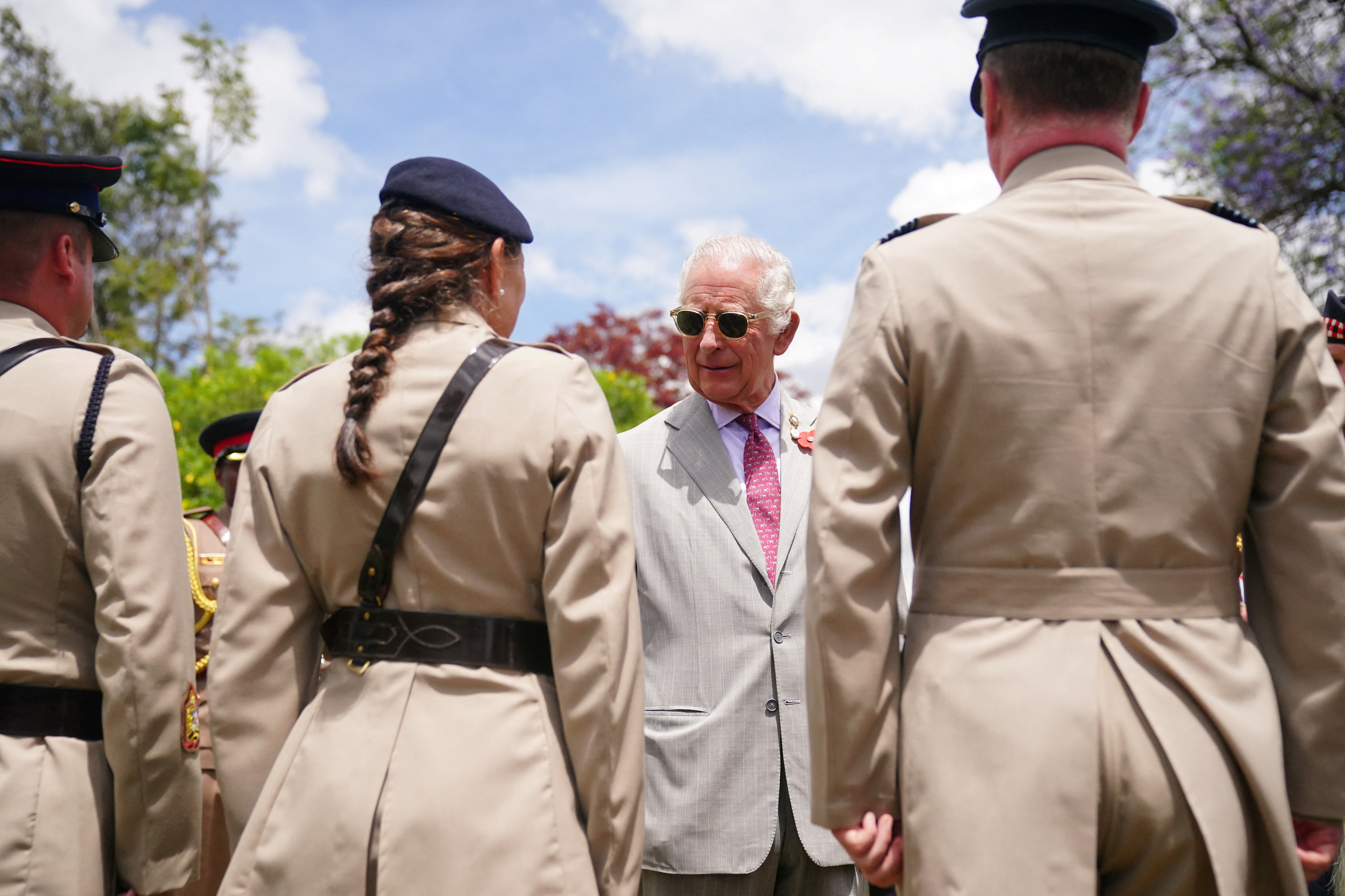 Britain's King Charles III and Queen Camilla visit Kenya