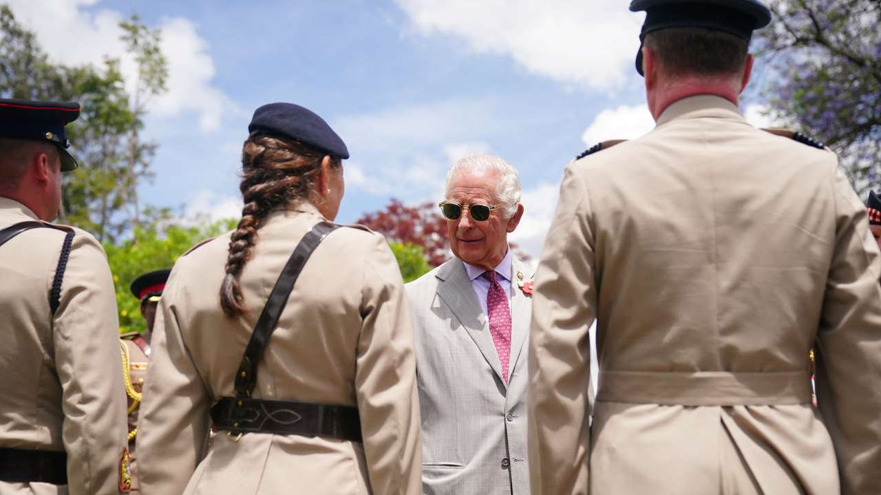 Britain's King Charles III and Queen Camilla visit Kenya