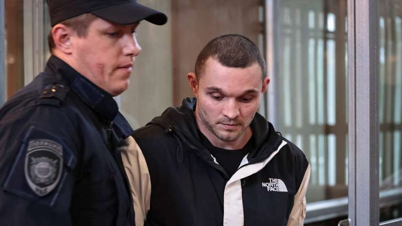Gordon Black, a U.S. Army staff sergeant detained in Russia, appears in court in Vladivostok