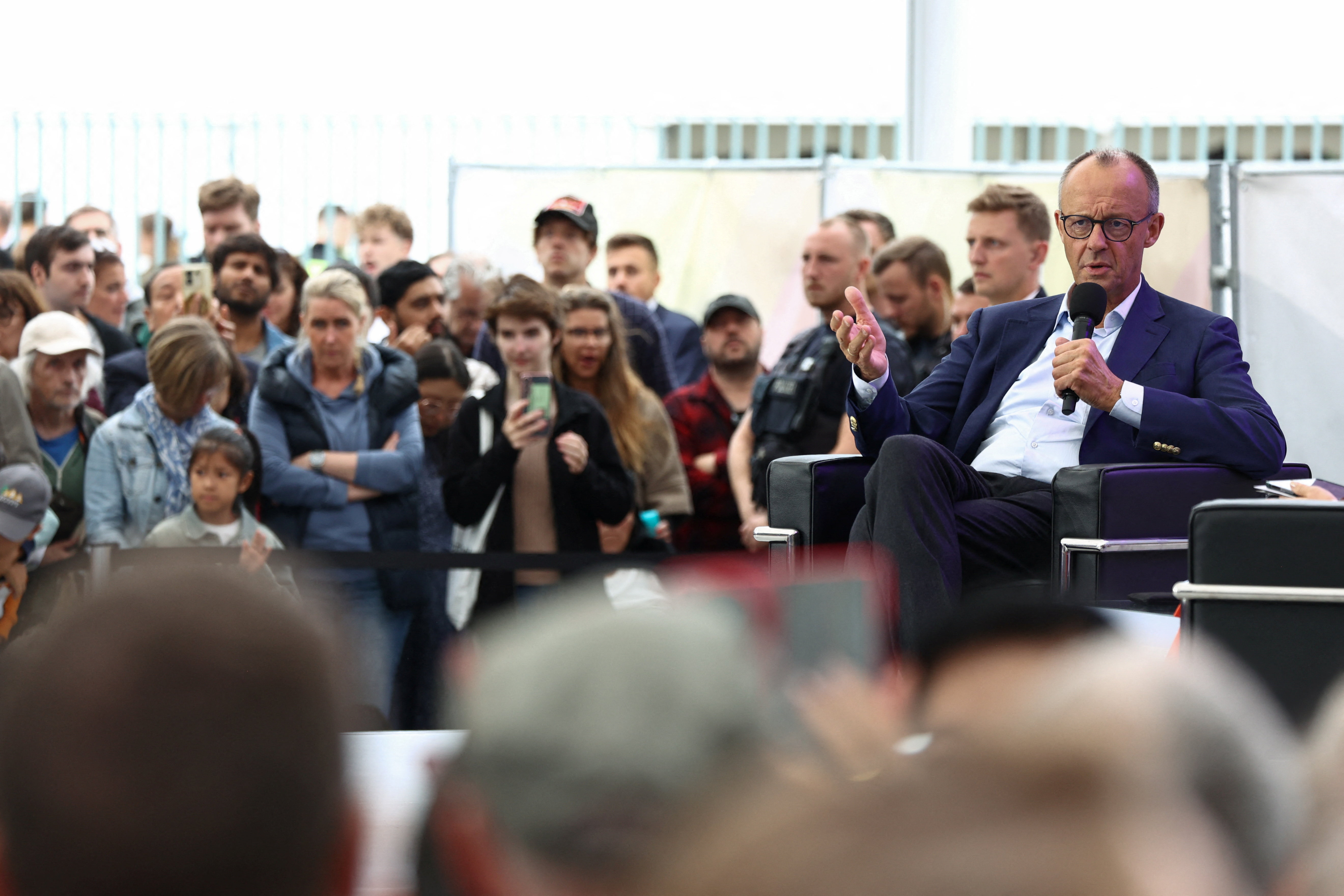 "Open House Day" at chancellery in Berlin