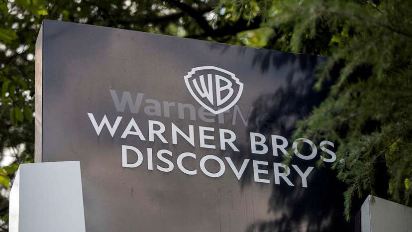 FILE PHOTO: The exterior of the Warner Bros. Discovery Atlanta campus in Atlanta