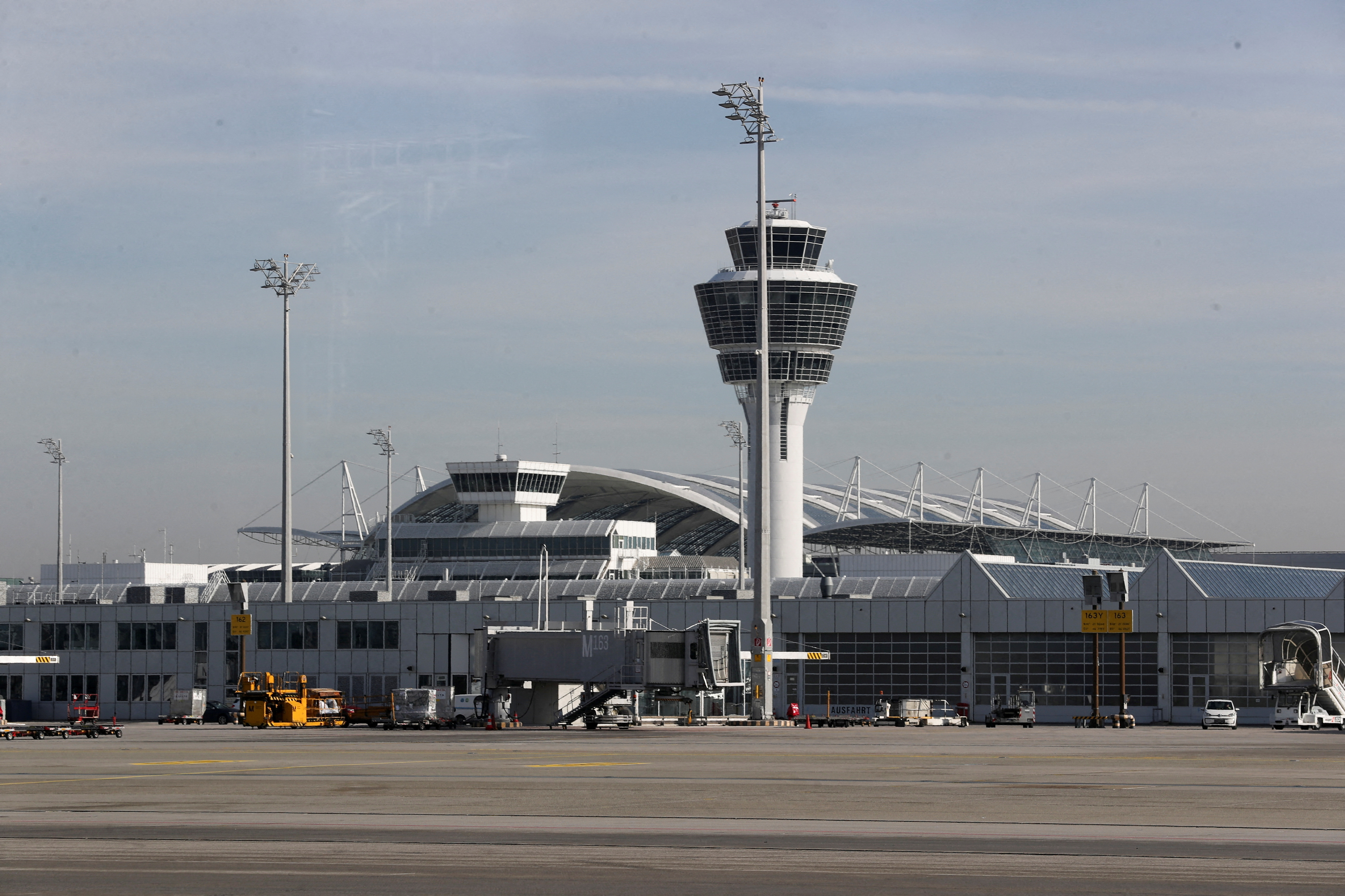 FILE PHOTO: General view of the Munich International Airport