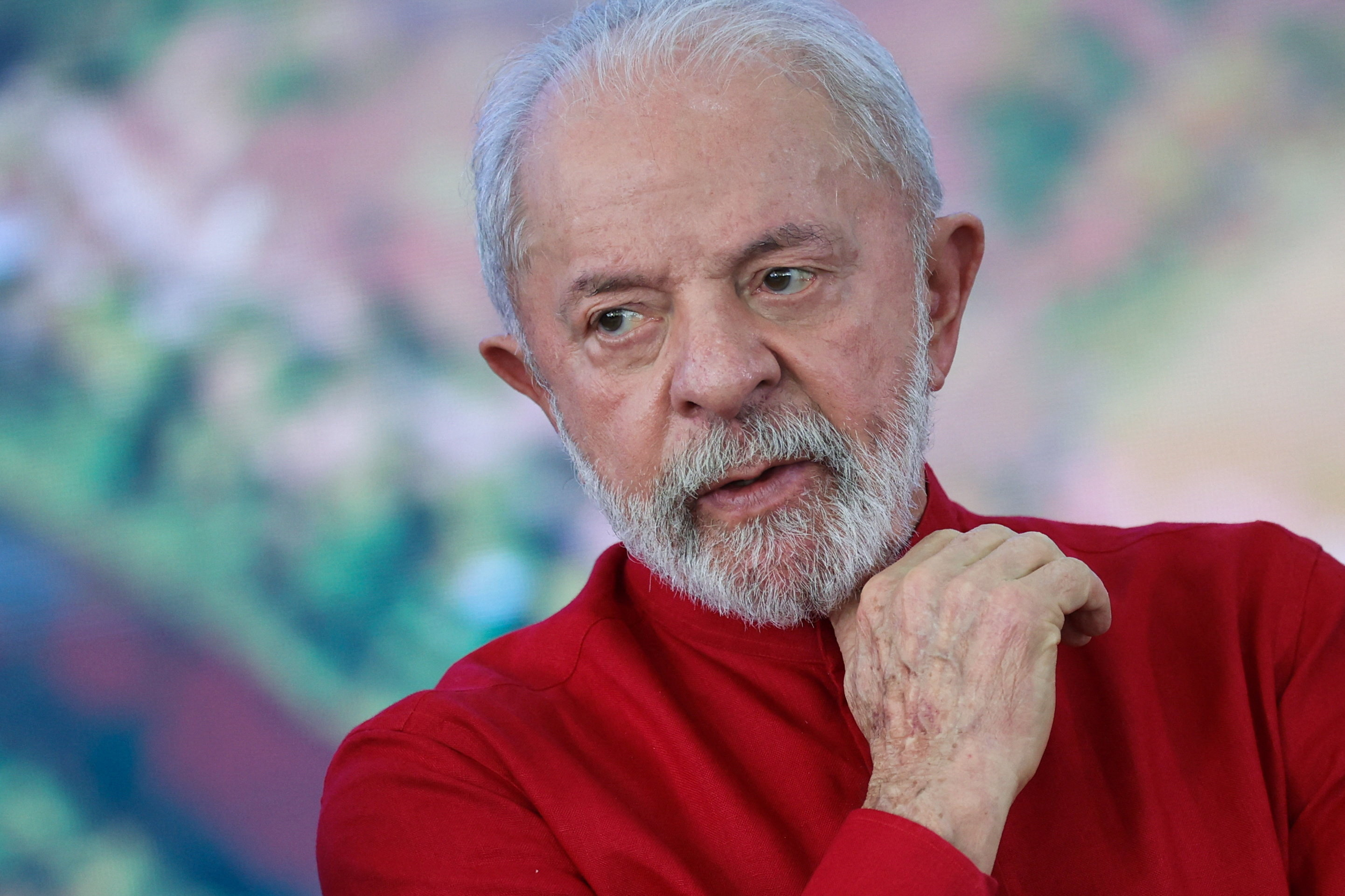 Brazil's President Luiz Inacio Lula da Silva attends the Social Participation and Health, the New Rio Doce Agreement ceremony in Brasilia